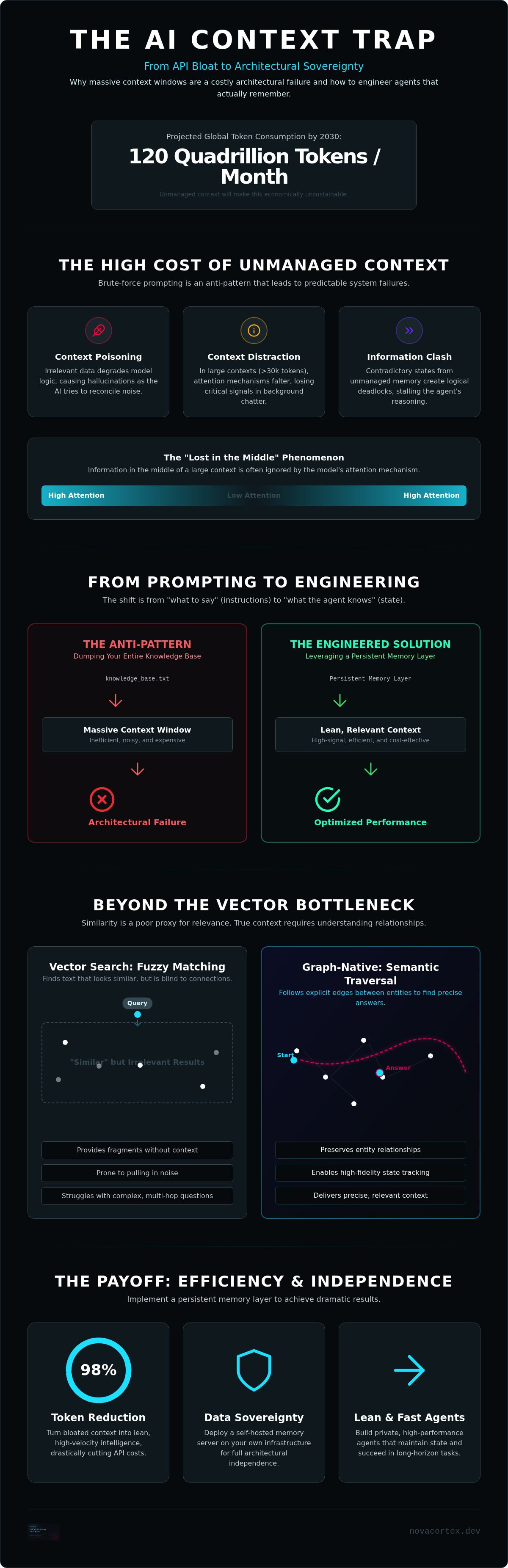 AI Agent Context Optimization: Engineering Token-Efficient Memory in 2026 — infographic
